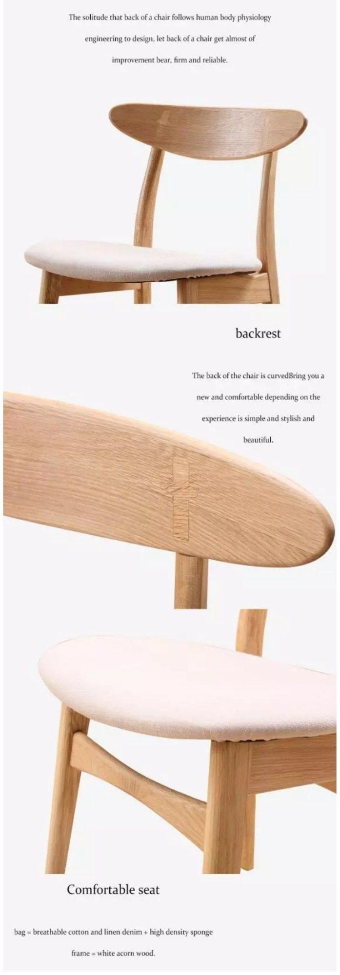 Furniture Modern Furniture Chair Home Furniture Wooden Furniture Luxury Fine Eco-Environmently Antique Rustic Dining Room Chair