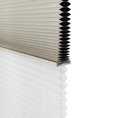 Day and Light Cordless Top Down Bottom up Plisse Automatic Honeycomb Cellular Blind for Windows Skylights