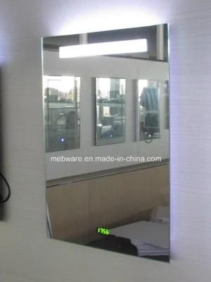 Custom Frameless LED Bathroom Wall Cosmetic Mirror