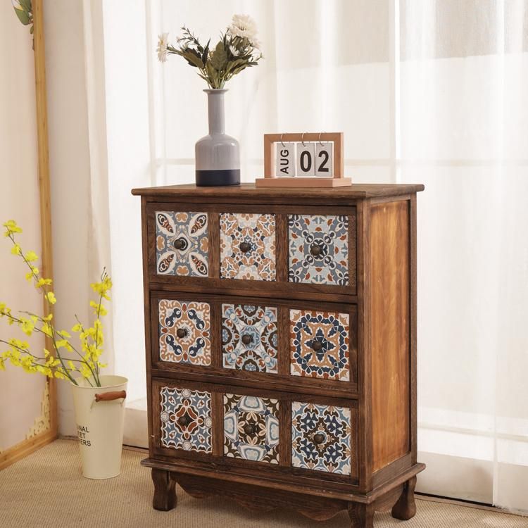 Furniture Modern Furniture Cabinet and Shoe Integrated Living Room Cabinet Vertical Chest of Drawers Home Furniture