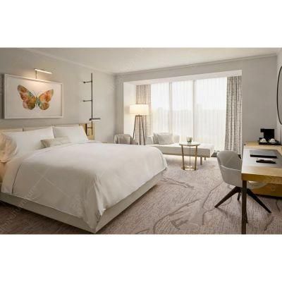 Walnut Color Hotel Bedroom Furniture Foshan Supplier SD1209