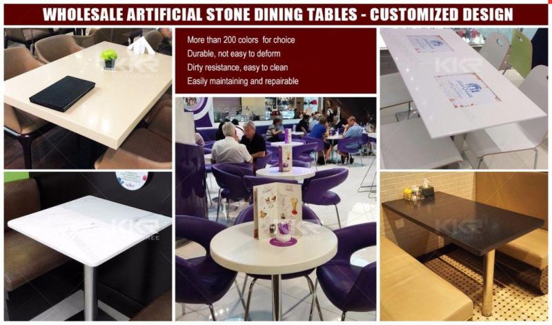 Design Fast Food Restaurant Dining Table Set Coffee Table and Chair