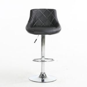 Hot Sale Swivel Leather Seat Metal Modern Counter Bar Stool Wholesale