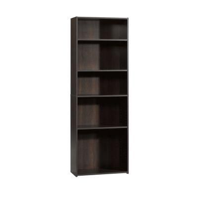 5-Shelf Office Bookcase, Cherry Finish