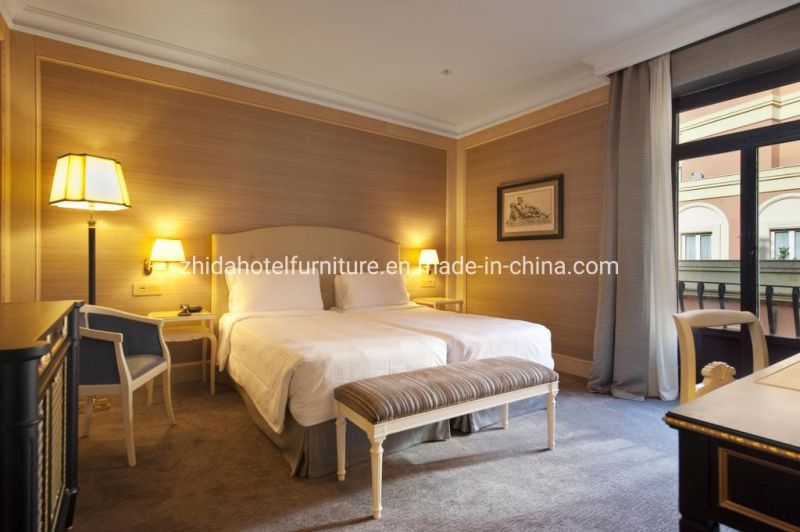 Chinese Customize Modern Wood Bedroom Set Hotel Contract Room Furniture