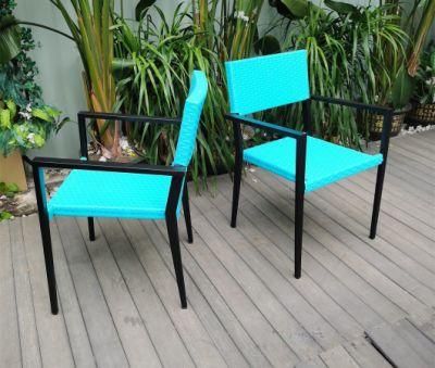 Modern Style Rattan Outdoor Garden Patio Outdoor Rattan Aluminum Furniture Chair
