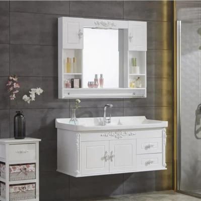 Hot Selling Modern Wall Mounted Waterproof PVC Bathroom Cabinet