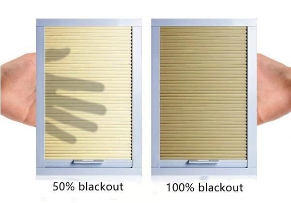Blackout Fabric Cellular Shades Cordless Honeycomb Skylight Blinds
