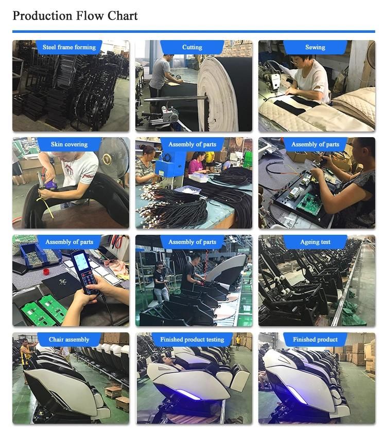 Luxury Wholesale Eco Friendly 4D SL Track Factory Direct Massage Chair