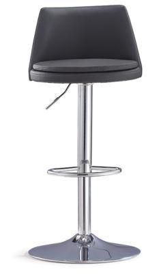 Adjustable Height High Bar Stool Bar Chair with Backrest