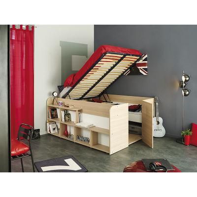 Wholesale Home Furniture Single Kids Bed Wooden Modern Kids Bedroom Furniture