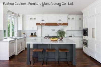 Fixed ISO9001 Approved Cabinext Kd (Flat-Packed) Customized American Style Cabinet Kitchen Cabinets
