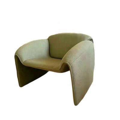 Hotel Leather Velvet Fabric Accent Chair Armchair Leisure Design and Comfortable Lazy Sofa Chair