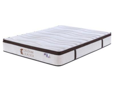 Modern Design All Size Euro Top Pocket Spring Natural Latex Mattress