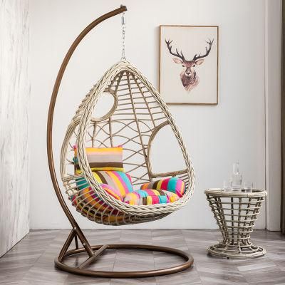 Outdoor Hanging Basket Rattan Wicker Swing Chair Garden Egg Swinging Chairs