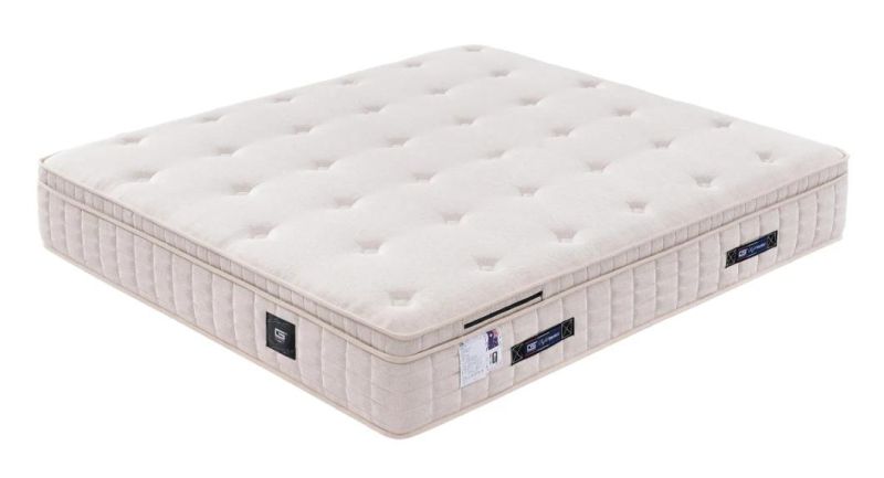 Medium Softness Bedding Mattresses Collections High-Grade Knitted Fabric Surface 28cm Thickness Spring Latex Bed Mattress