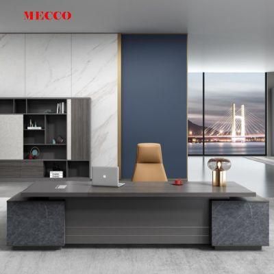 Melamine Modern Office Furniture L Shape Wood/Wooden Executive Desk Table