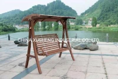 Modern Outdoor Wood Swing Chair