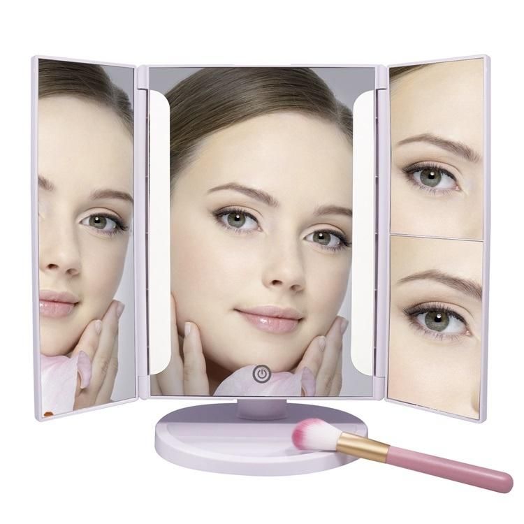 Beauty Salon Mirrors Portable LED Makeup Mirror