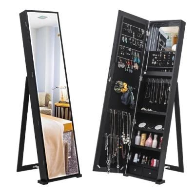 New Design Armoire LED Storage Cabinet Mirrorjewelry Cabinet