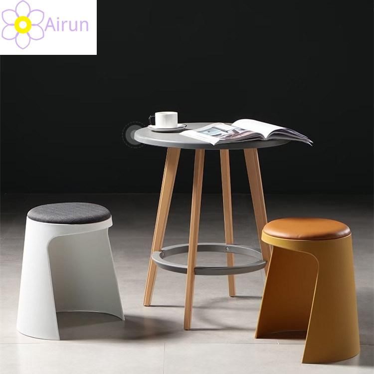 Hot Selling Portable Stacked Stacking Plastic PU Stools