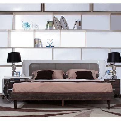Italy Style Bedroom Furniture Set Wood Classical Veneer Home Furniture