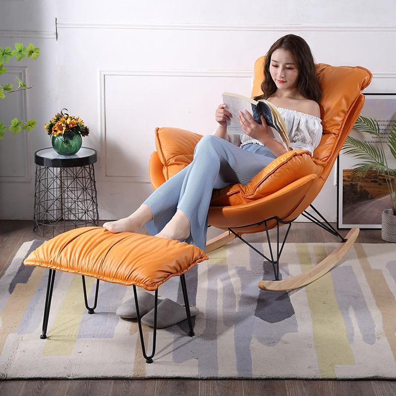 China Factory Directly Lazy Sofa Chair Villa Furniture Leisure Rocking Chair Modern Design