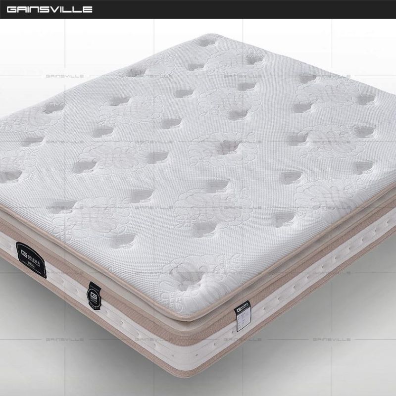 Gainsville Modern Home Furniture Set Bedroom Set Spring Foam Bed Mattress King Size Mattress Gsv606