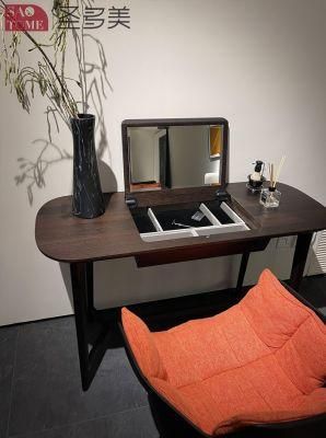 Italian Style Light Luxury Simple Dressing Table Reversible Mirror Dresser