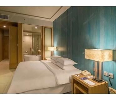 Customized Plywood with Veneer Hotel Bedroom Furniture for 4-Star Hotel