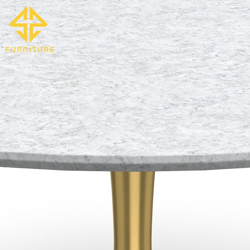 Commercial Furniture High Quality Hotel Round Marble Table