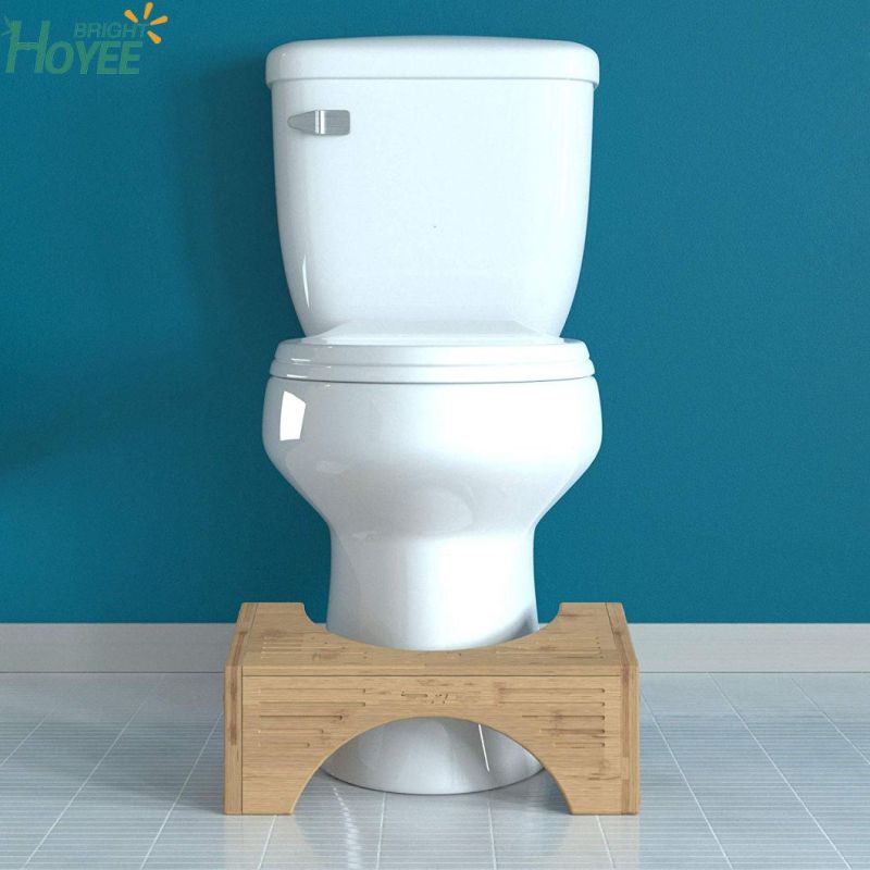 The Original Toilet Stool - Bamboo Flip Two Sizes-in-One
