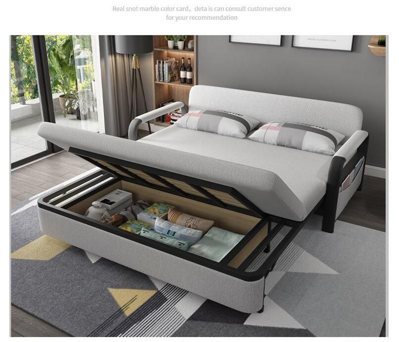 Sofa Furniture Set Leather Bed for Sectional Designs Modern Recliner Camas American Style Children Cum Kids′ Living Room Sofas