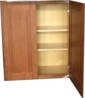 American Style Kitchen Cabinet Bamboo Shaker W3030
