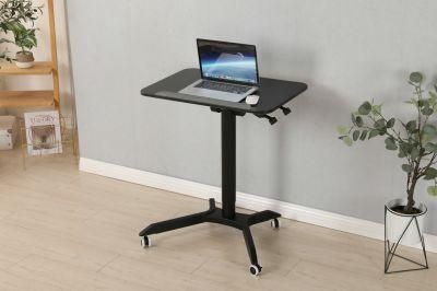 Tilt Pneumatic Lifting Height Adjustable Office Overbed Movable Standing Desk