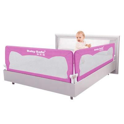 Portable Pink Blue Foldable Baby Bed Side Rail