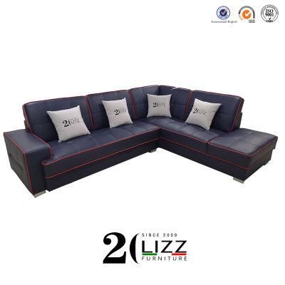 Modern Furniture Genuine Leather Corner Sofa