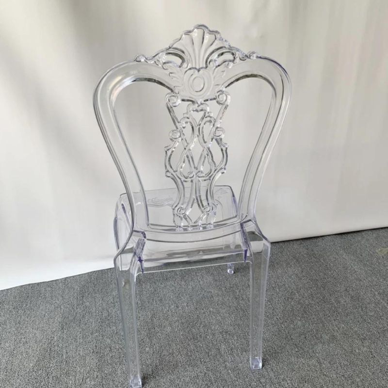 Nordic Transparent Acrylic Outdoor Banquet Wedding Dining Chair