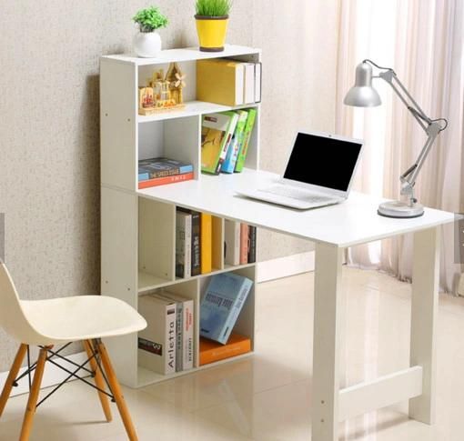 Wooden Panels Computer Desks for Office Use