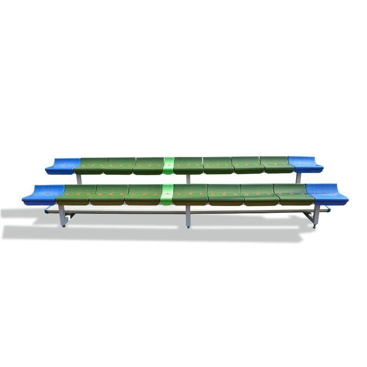 Low Back Plastic Molded Stadium Seat for School, Spectator Bleacher Seats