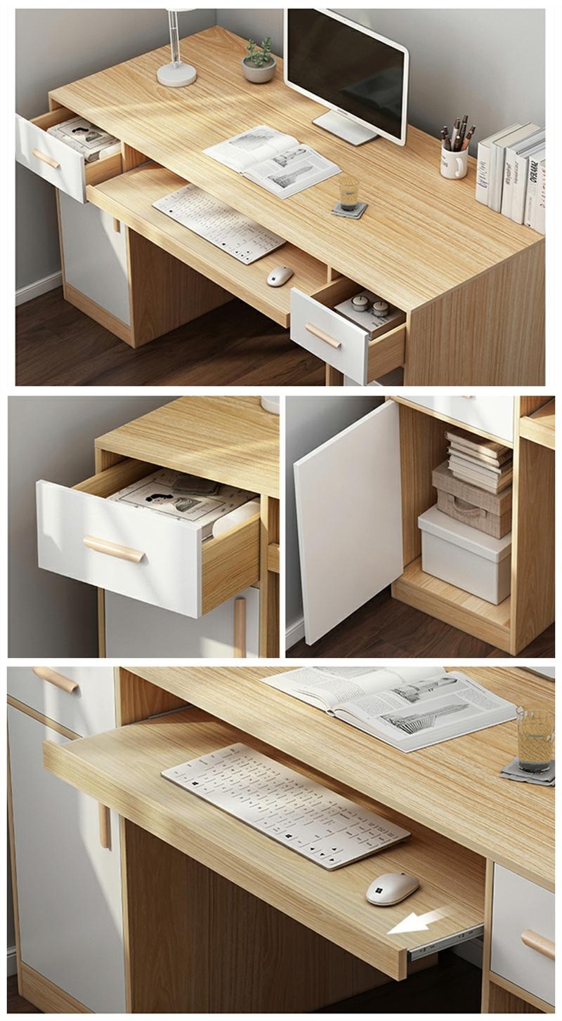 Modern Office Bedroom Furniture Wooden Drawer Cabinets Executive Computer Laptop Desk Office Table