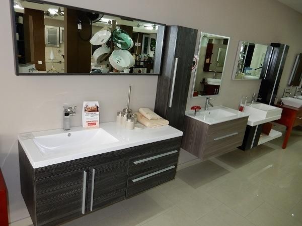 Modern Bath Vanity / Mirrored Bathroom Cabinets / Bathroom Furnitures TM8305