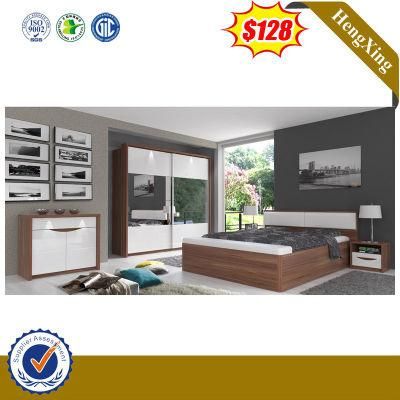 Factory Wholesale Government King Size Single Bed Hotel Bedroom Furniture