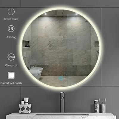 Modern Smart LED Bathroom Mirror with Touch Sensor Switch