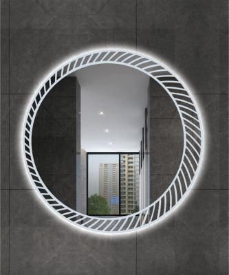 Circle China Factory Wholesale Bathroom Intelligent Smart LED Mirror
