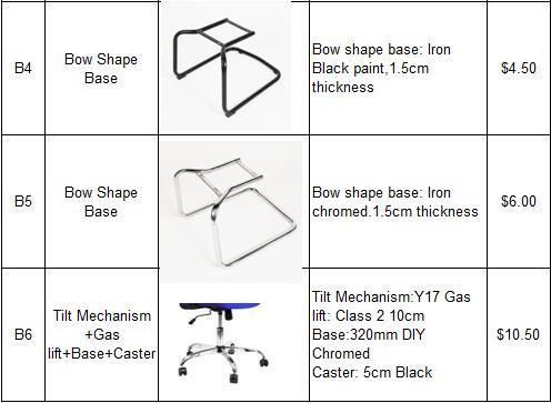 Office Chair Mesh Task Executive Modern Meeting Ergonomic Swivel Executive Message Staff Task Visitor Mesh Boss Metal Plastic Chairs Adjustable for Office Home