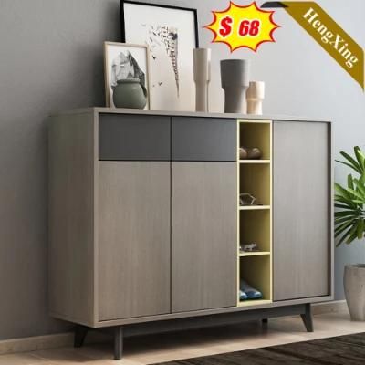 Nordic Style Wooden Modern Design Office Living Room Furniture Storage Drawers File Shoes Cabinet