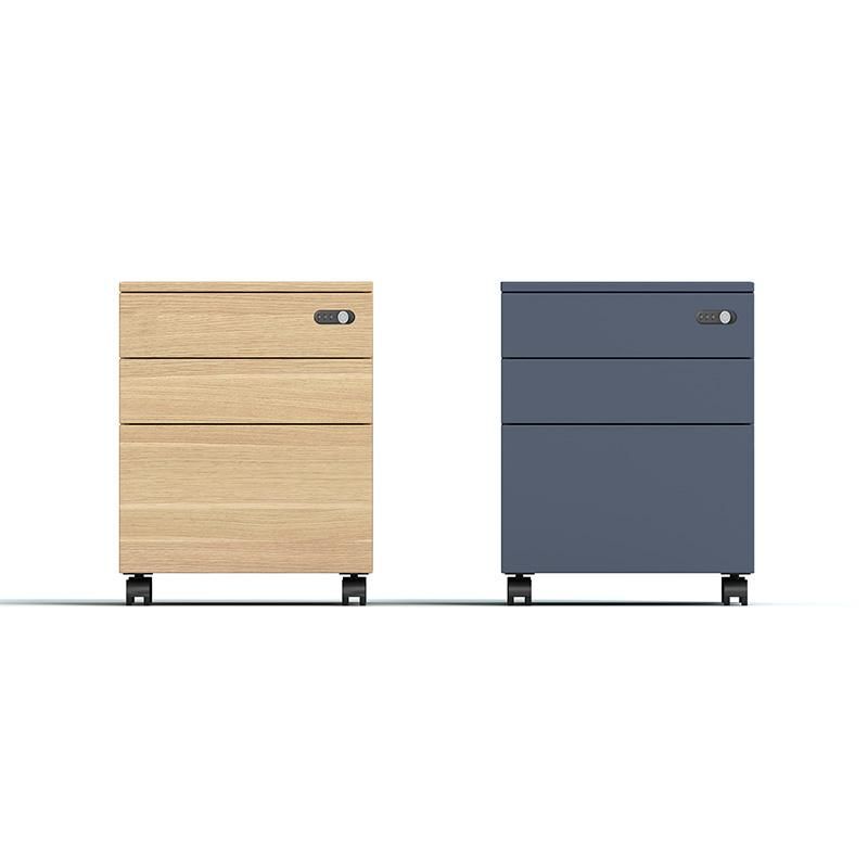 High Quality Modern Melamine Three Drawer Mobile Office Cabinet
