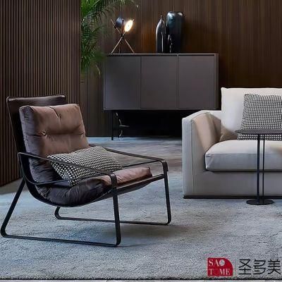 Good Designer Stylish Fabric Hotel Office Furniture Metal Leisure Chair