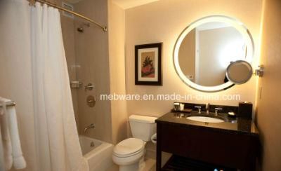 Round Bathroom Mirror, Frameless Mirror LED Mirror Lamp